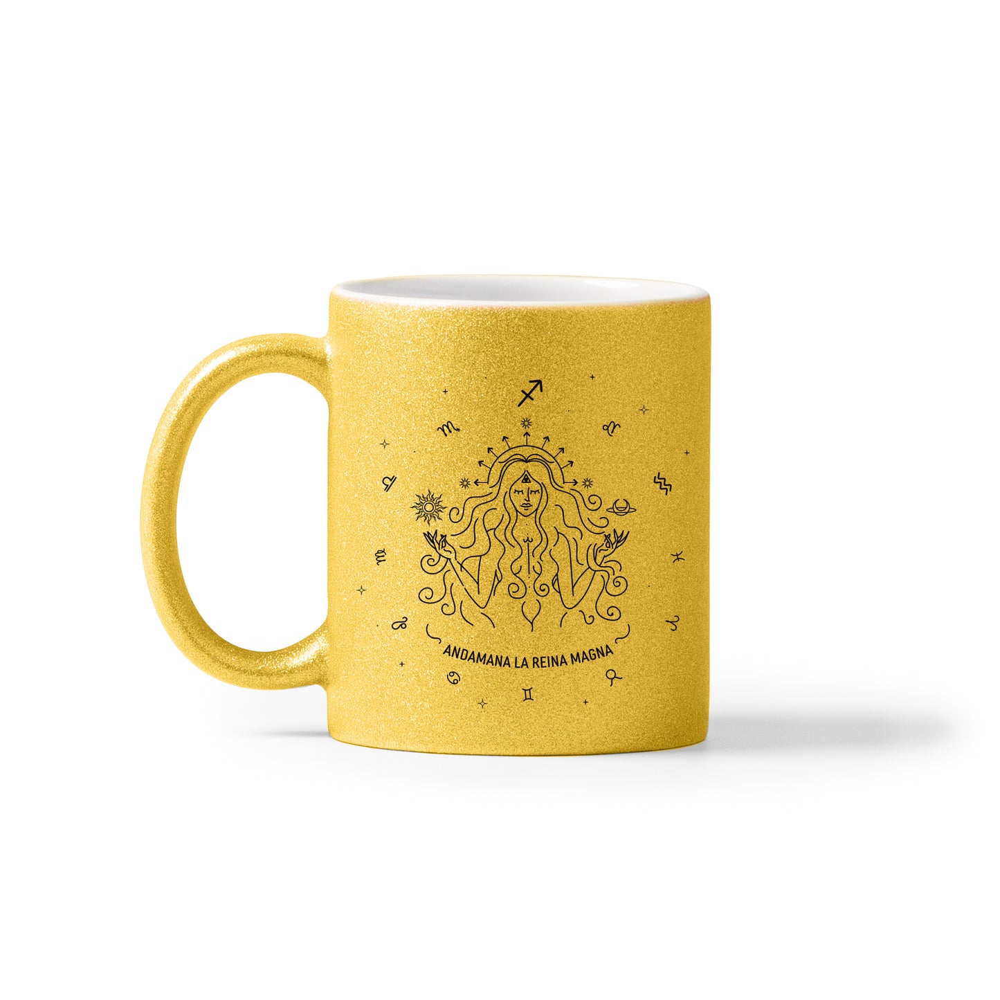 Taza Dorada Horóscopo Canario "Andamana la reina Magna" (Sagitario)