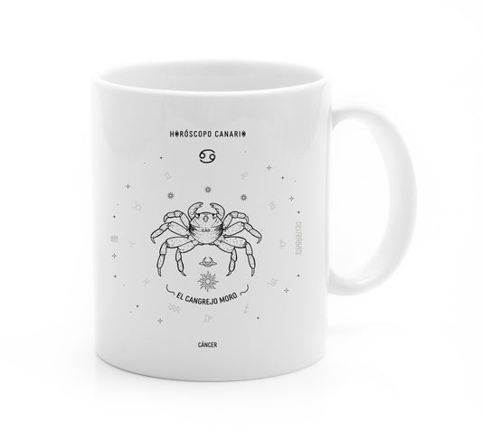 Taza BL Horóscopo Canario "El Cangrejo Moro" (Cáncer)