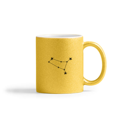 Taza Dorada Horóscopo Canario "Los Dragos Gemelos" (Géminis)