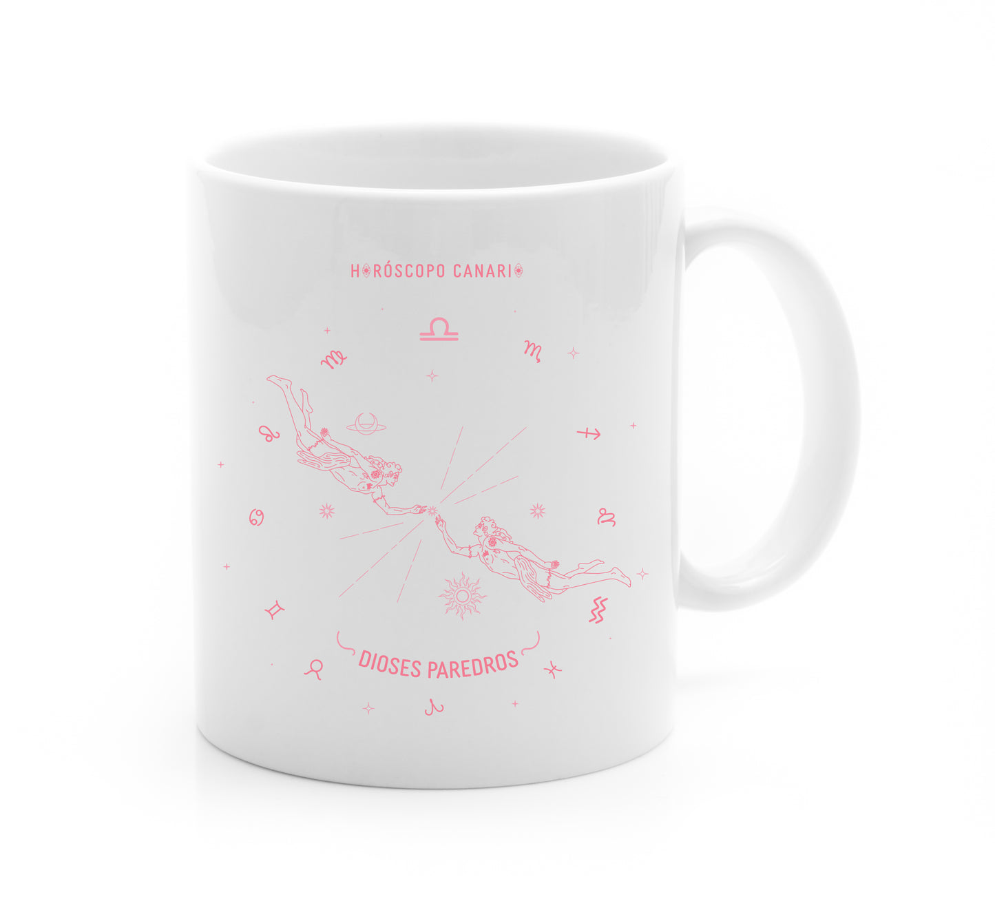 Taza BL Horóscopo Canario "Dioses Paredros" (Libra)