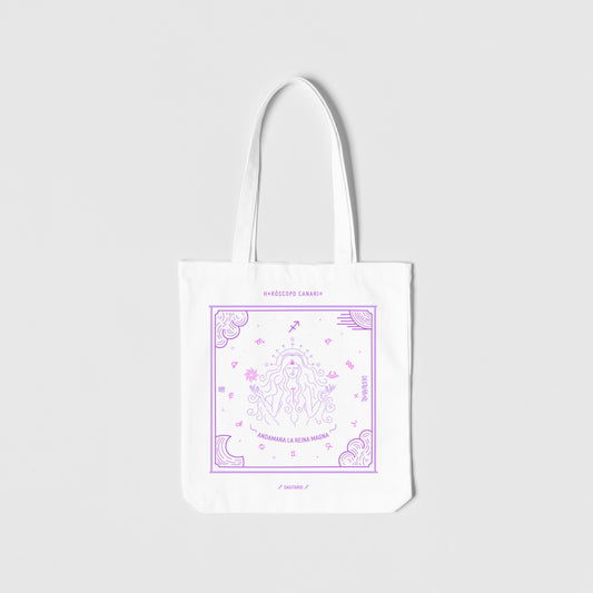 Totebag BL Horóscopo Canario "Andamana la reina Magna" (Sagitario)
