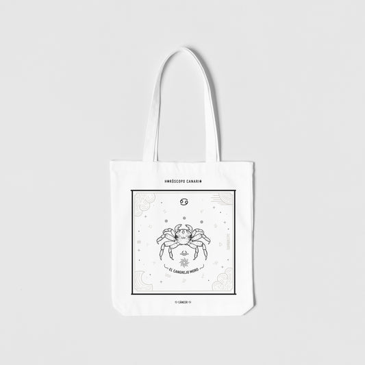Totebag BL Horóscopo Canario "El Cangrejo Moro" (Cáncer)