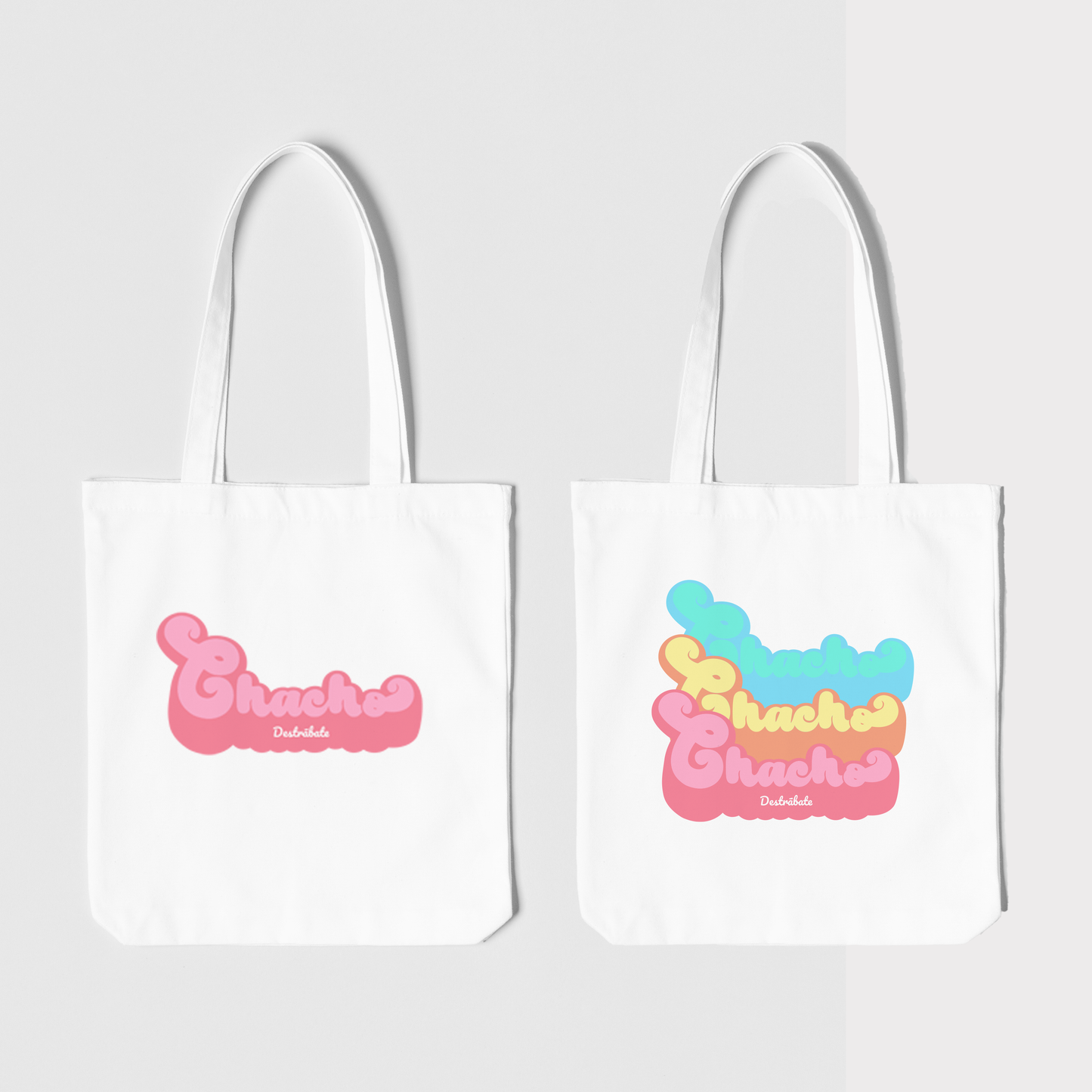 Totebag blanca ''Chacho''