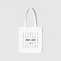 Totebag blanca ''Chos, loco''
