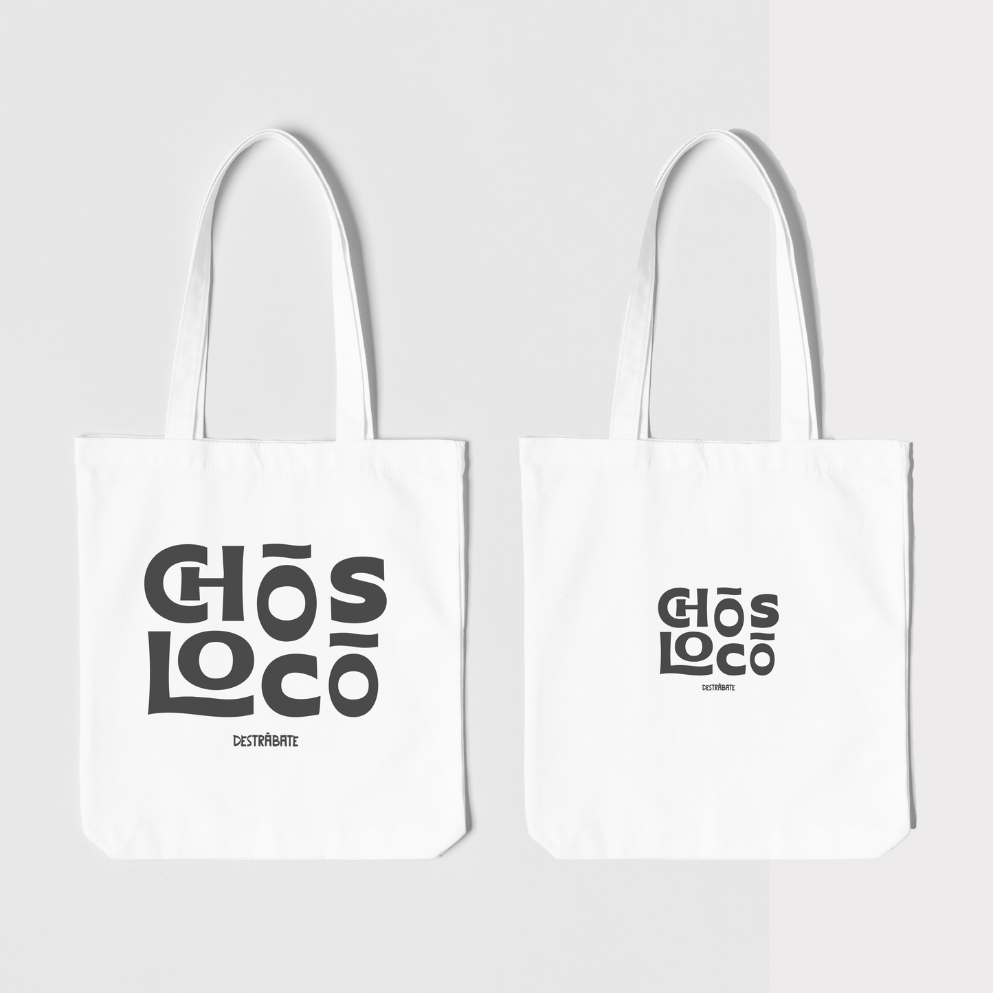 Totebag blanca ''Chos loco"