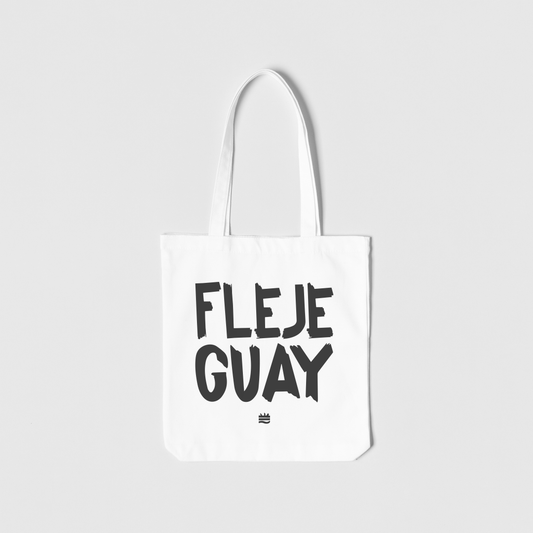 Totebag blanca ''Flejeguay''