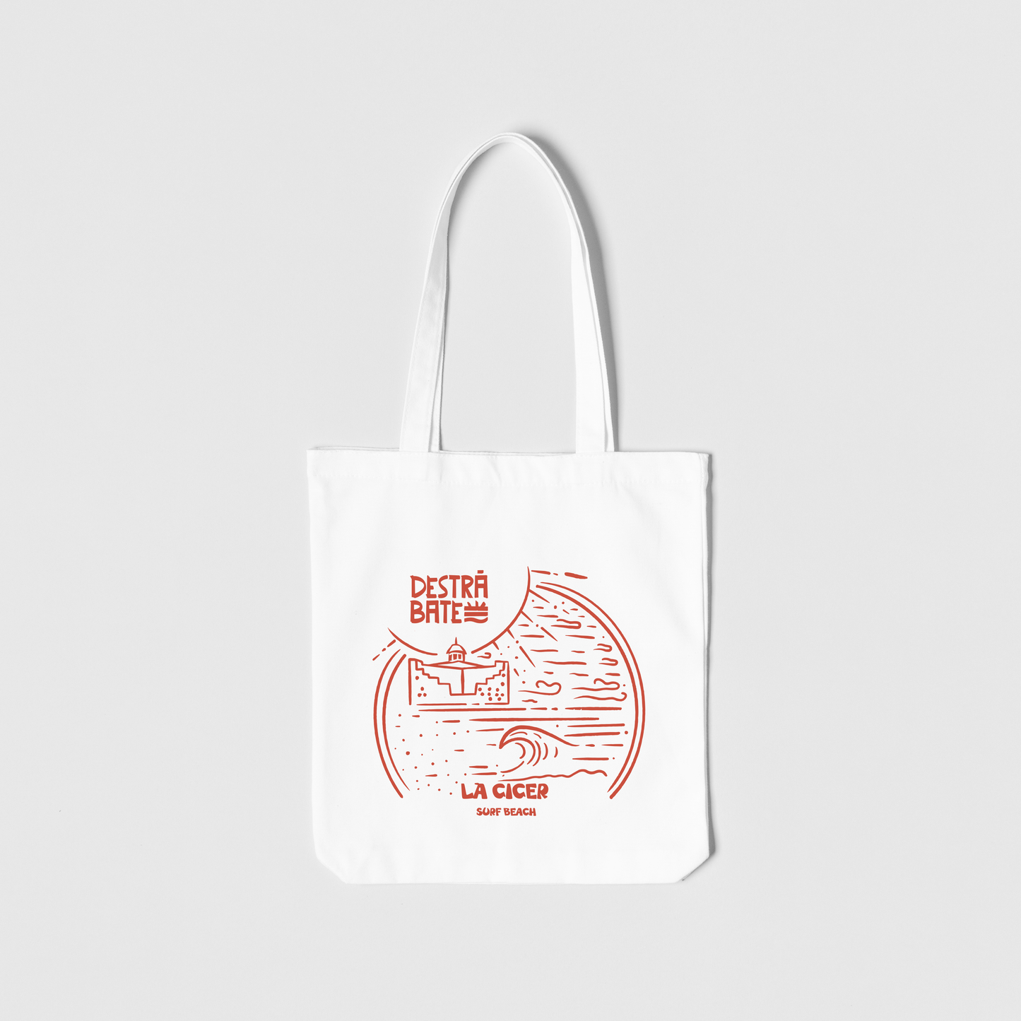 Totebag blanca ''La Cícer''