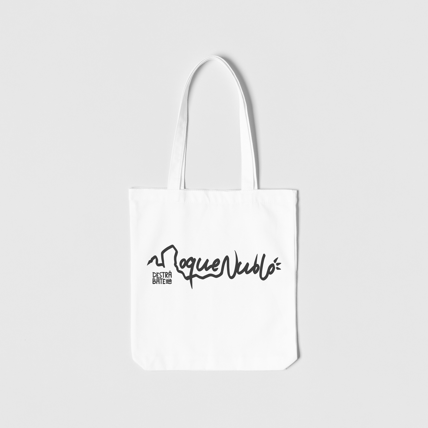 Totebag blanca ''Roque Nublo''