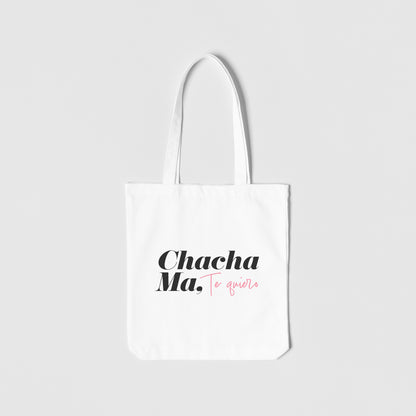 Totebag ''Chacha Ma, Te quiero'' DSTRBT Classic