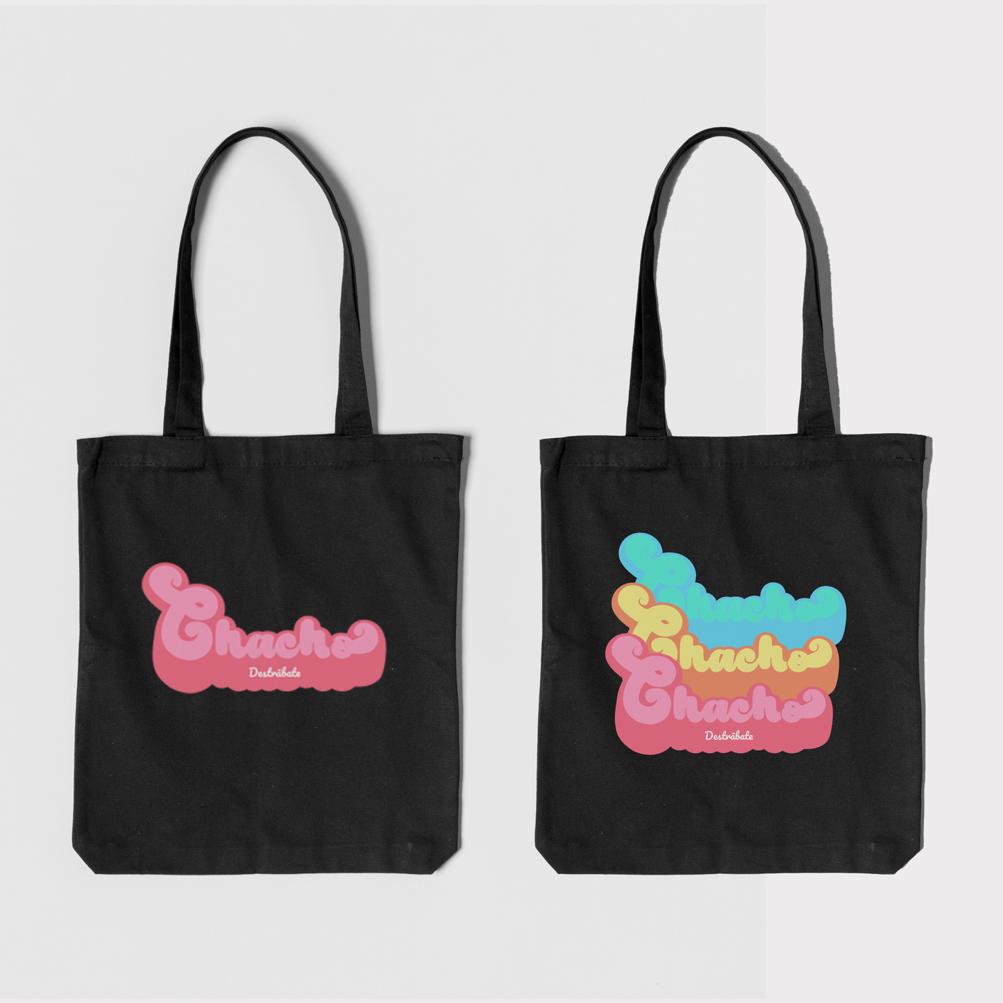 Totebag negra ''Chacho''