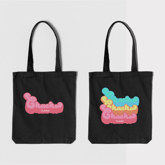 Totebag negra ''Chacho''