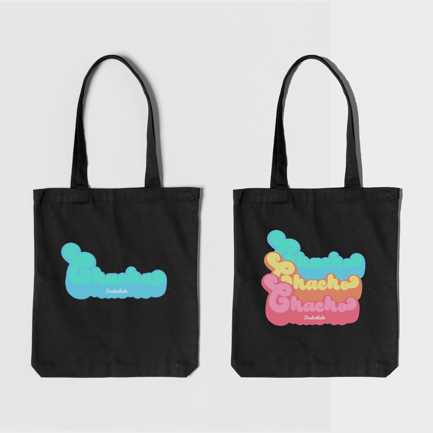 Totebag negra ''Chacho''