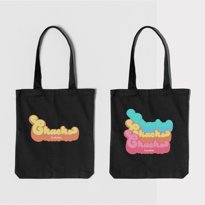 Totebag negra ''Chacho''