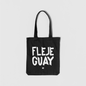 Totebag negra ''Flejeguay''