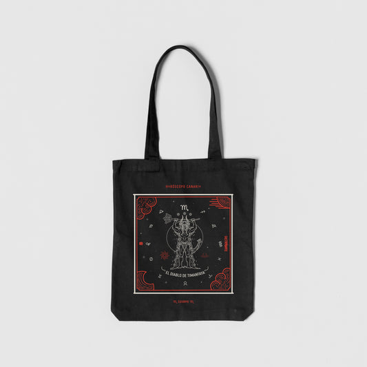 Totebag NG Horóscopo Canario "Diablo de Timanfaya" (Escorpio)