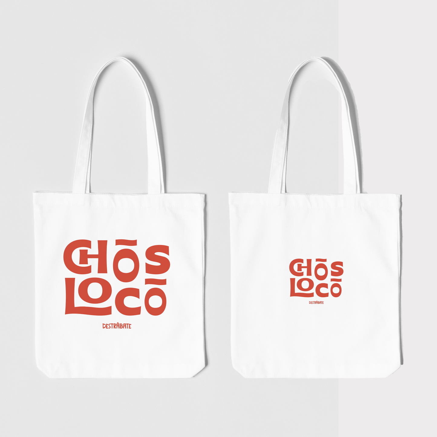 Totebag blanca ''Chos loco"