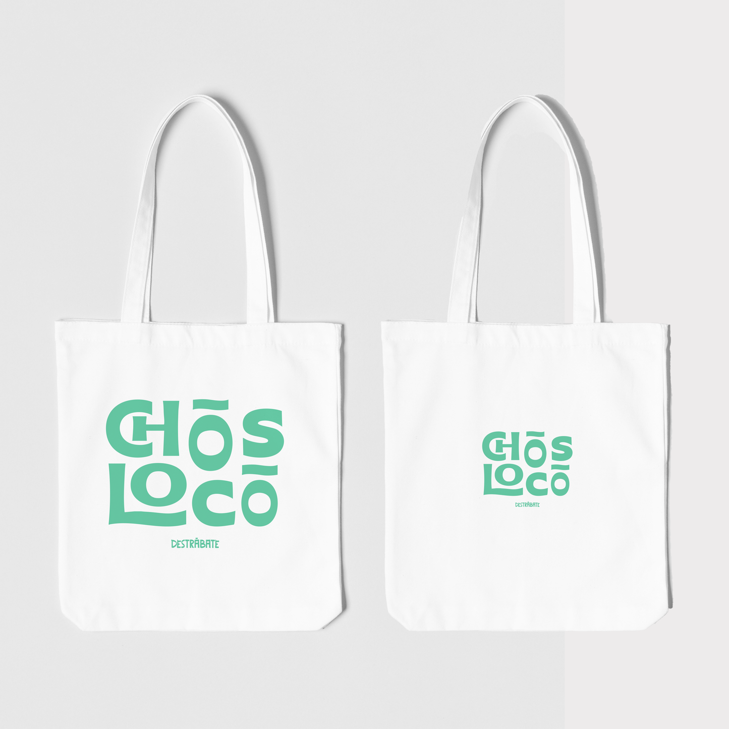 Totebag blanca ''Chos loco"