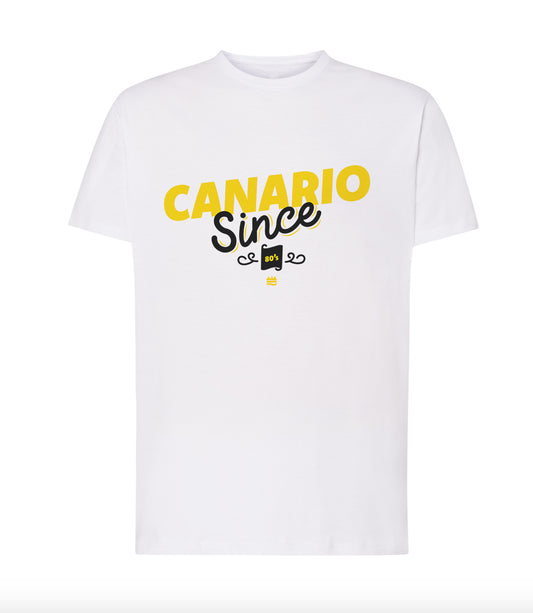 Camiseta corte regular ''Canario Since 80s, 90s, 00s''