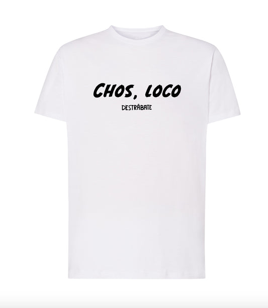 Camiseta corte regular ''Chos, loco''