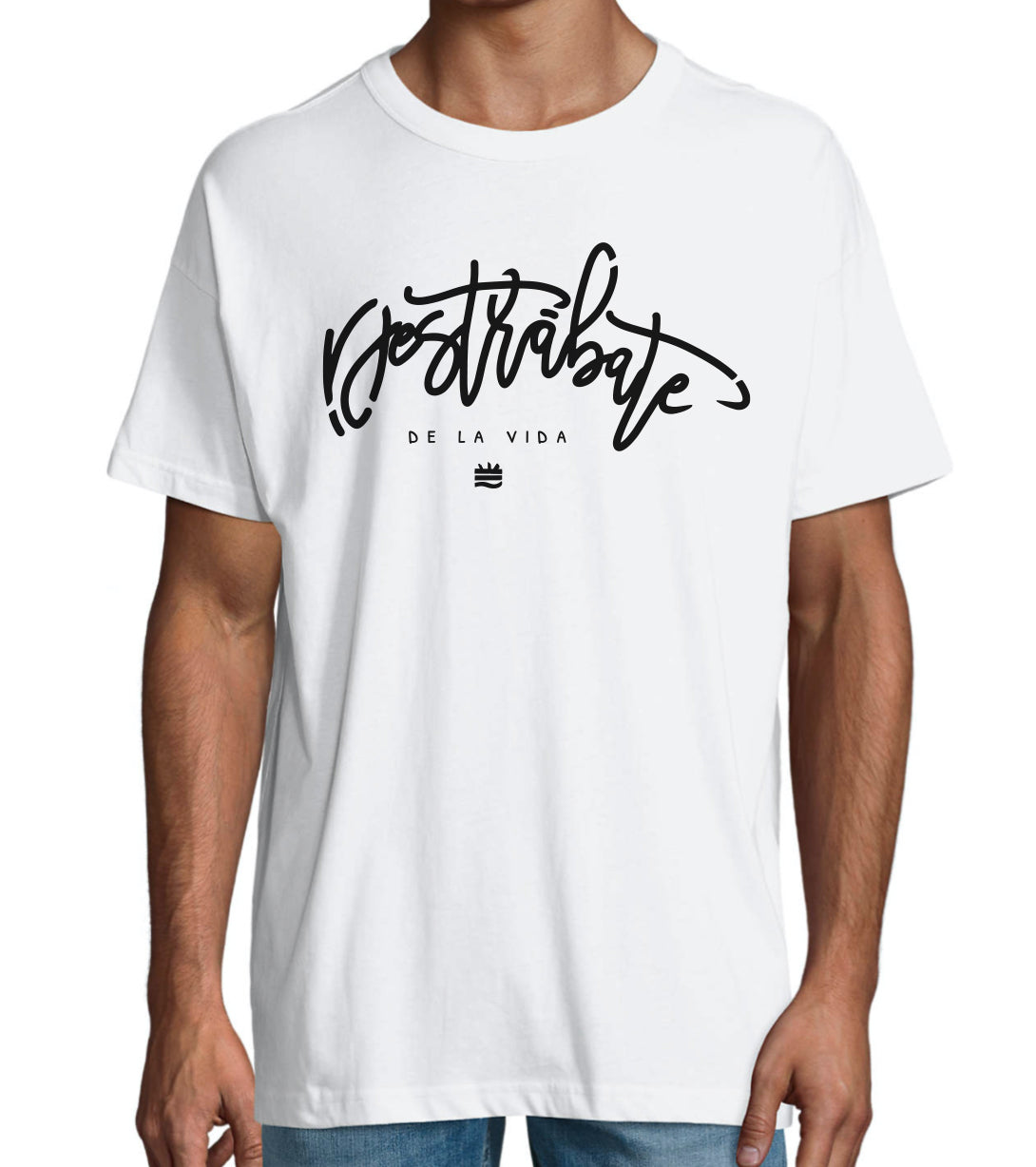 Camiseta oversize ''Destrábate de la vida''