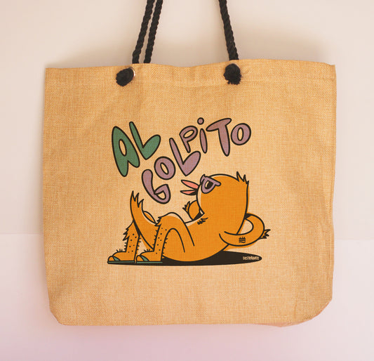 Bolso lino ''Al golpito''