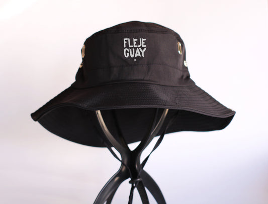 Gorro cuerda negro ''Flejeguay''