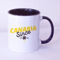 Taza ''Canaria Since 80s, 90s, 00s''